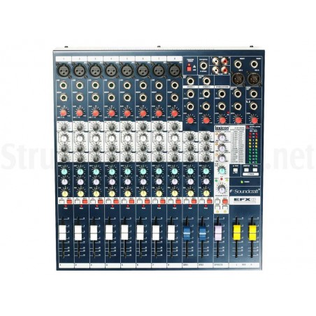 SOUNDCRAFT EFX8 MIXER CON EFFETTI