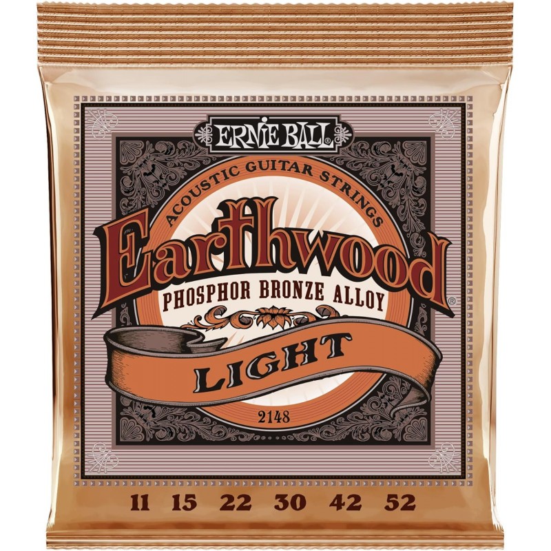 ERNIE BALL 2148 MUTA DI CORDE  PER ACUSICA  0.11-0.52