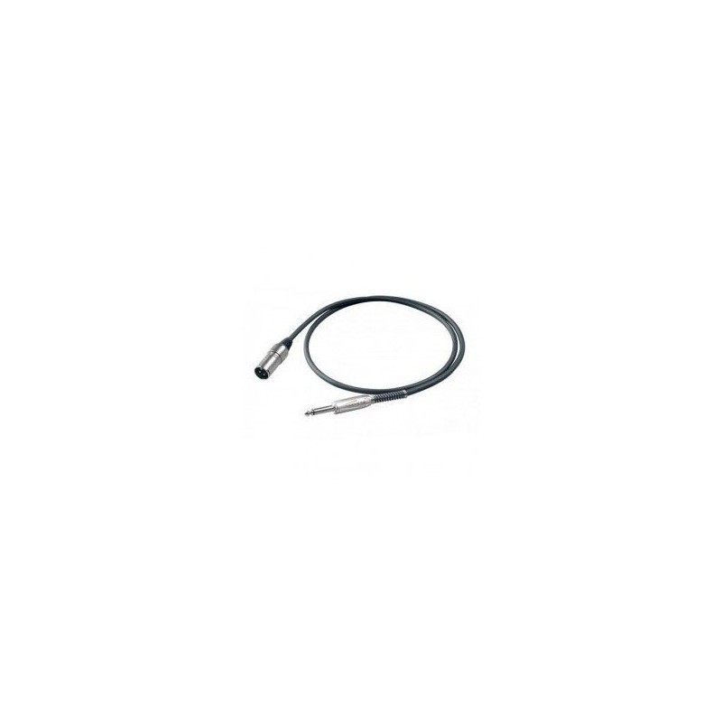 PROEL BULK220LU3 CAVO KANNON MASCHIO JACK 3 MT