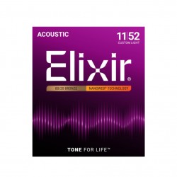 ELIXIR 11027 CORDE PER CHITARRA ACUSTICA 011-052